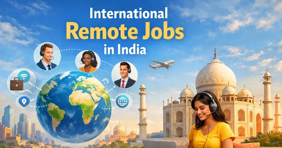 International remote jobs in India