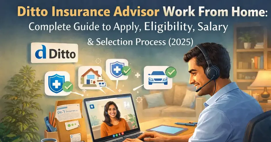 Ditto Insurance Advisor Work From Home